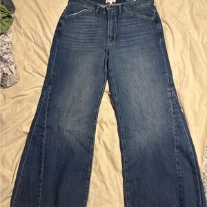 Frame Denim Blue Flare Jeans
